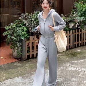 Women's Gray Loungewear Set